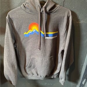 Women’s Dierks Bentley Country Promo Grey Hoodie Size Small